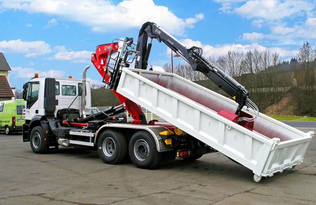 Camionn grue